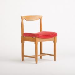 Guillerme et Chambron A set of six French Guillerme et Chambron dining chairs circa 1960 - 1661031