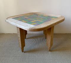 Guillerme et Chambron ERME ET CHAMBRON SQUARE TILE TOP TABLE - 2813830