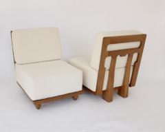 Guillerme et Chambron FRENCH GUILLERME ET CHAMBRON LOUNGE CHAIRS VOTRE MAISON MODEL ELMYRE - 1904013
