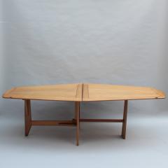 Guillerme et Chambron Fine French 1950s Oak Portefeuille Table by Guillerme Chambron - 3911696