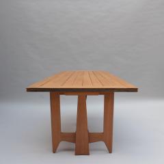 Guillerme et Chambron Fine French 1950s Oak Portefeuille Table by Guillerme Chambron - 3911703