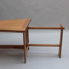 Guillerme et Chambron Fine French 1950s Oak Portefeuille Table by Guillerme Chambron - 3911704