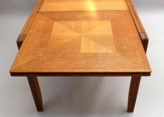 Guillerme et Chambron Fine French 1970s Extendable Oak Dining Table by Guillerme Chambron - 2588818