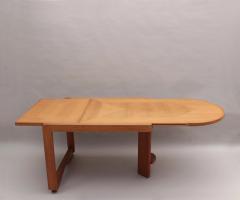 Guillerme et Chambron Fine French 1970s Oak Folding Table by Guillerme Chambron - 3494929