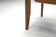 Guillerme et Chambron Five Upholstered Dining Chairs by Guillerme et Chambron France ca 1960s - 4566841