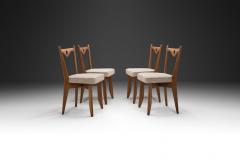 Guillerme et Chambron Four Dining Chairs by Guillerme et Chambron for Votre Maison France 1960s - 4515779