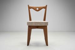 Guillerme et Chambron Four Dining Chairs by Guillerme et Chambron for Votre Maison France 1960s - 4515784