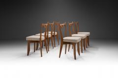 Guillerme et Chambron Four Dining Chairs by Guillerme et Chambron for Votre Maison France 1960s - 4520861