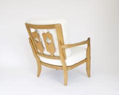 Guillerme et Chambron French Guillerme et Chambron Lounge Chairs Model Jose in Natural Oak - 2959646