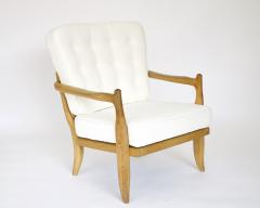 Guillerme et Chambron French Guillerme et Chambron Lounge Chairs Model Jose in Natural Oak - 2959648