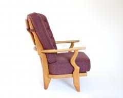 Guillerme et Chambron French Guillerme et Chambron Warm Oak petite Repos Lounge Chair Votre Maison - 4386688