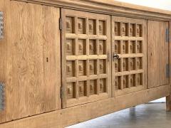 Guillerme et Chambron GIANT CARVED SIDEBOARD - 2683818