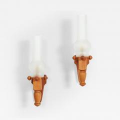 Guillerme et Chambron GUILLERME ET CHAMBRON GLASS SCONCES - 3149999