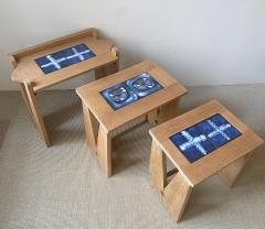 Guillerme et Chambron GUILLERME ET CHAMBRON NESTING TABLES - 3644590