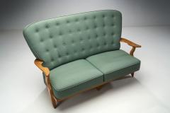 Guillerme et Chambron Grand Repos Sofa by Guillerme et Chambron for Votre Maison France 1950s - 2171543