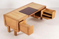 Guillerme et Chambron Guillerme Chambron Rare Oak Desk Model Matignon for Votre Maison 1960 - 3307119