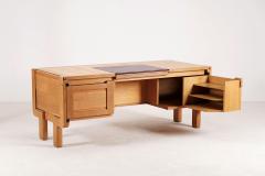 Guillerme et Chambron Guillerme Chambron Rare Oak Desk Model Matignon for Votre Maison 1960 - 3307133