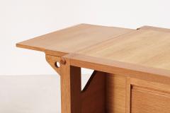 Guillerme et Chambron Guillerme Chambron Rare Oak Desk Model Matignon for Votre Maison 1960 - 3307141