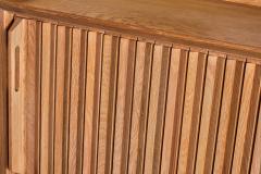 Guillerme et Chambron Guillerme Chambron Sideboard in Oak and Ceramic Votre Maison France 1960s - 3318563