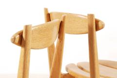 Guillerme et Chambron Guillerme and Chambron Set of 6 Thierry Dining Chairs for Votre Maison 1960 - 1247893