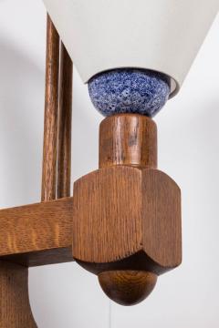 Guillerme et Chambron Guillerme and Chambron Wood and Ceramic Sconce - 226685