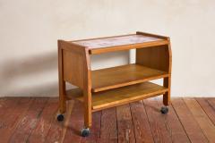 Guillerme et Chambron Guillerme et Chambron Bar Cart w Pink Ceramic - 4342901