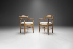 Guillerme et Chambron Guillerme et Chambron Bridge Fumay Dining Chairs for Votre Maison France 60s - 2129806