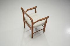 Guillerme et Chambron Guillerme et Chambron Bridge Fumay Pair of Dining Chairs France 1960s - 2623079