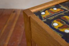 Guillerme et Chambron Guillerme et Chambron Ceramic End Tables - 4607191