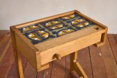 Guillerme et Chambron Guillerme et Chambron Ceramic End Tables - 4607194