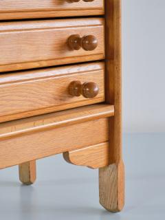 Guillerme et Chambron Guillerme et Chambron Chest of Four Drawers in Oak Votre Maison France 1960s - 2401015