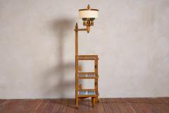 Guillerme et Chambron Guillerme et Chambron Floor Lamp with Ceramic Tile Shelves - 4763381