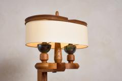 Guillerme et Chambron Guillerme et Chambron Floor Lamp with Low Shelf - 4763581