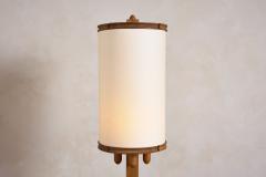 Guillerme et Chambron Guillerme et Chambron Floor Lamp with Table - 4763384