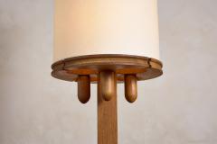 Guillerme et Chambron Guillerme et Chambron Floor Lamp with Table - 4763428