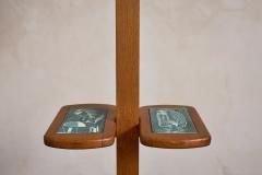 Guillerme et Chambron Guillerme et Chambron Floor Lamp with Table - 4763430