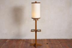 Guillerme et Chambron Guillerme et Chambron Floor Lamp with Table - 4763435