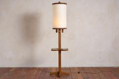 Guillerme et Chambron Guillerme et Chambron Floor Lamp with Table - 4763455