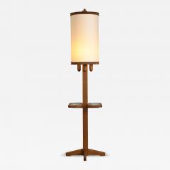Guillerme et Chambron Guillerme et Chambron Floor Lamp with Table - 4765589