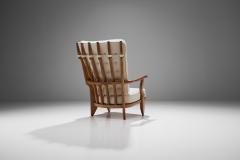 Guillerme et Chambron Guillerme et Chambron Grand Repos Lounge Chair France 1950s - 1218038