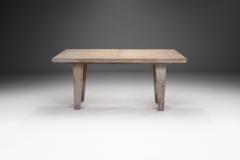 Guillerme et Chambron Guillerme et Chambron Limed Oak Dining Table France Mid 20th Century - 3682280