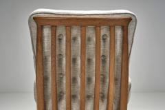 Guillerme et Chambron Guillerme et Chambron Oak Armchair for Votre Maison France Mid 20th Century - 4528255