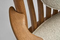 Guillerme et Chambron Guillerme et Chambron Oak Armchair for Votre Maison France ca 1960s - 4074114