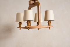 Guillerme et Chambron Guillerme et Chambron Oak Chandelier Pendant - 4349769