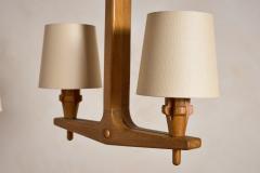 Guillerme et Chambron Guillerme et Chambron Oak Chandelier Pendant - 4349771