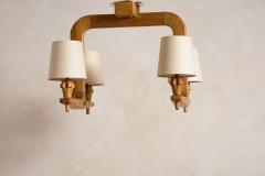 Guillerme et Chambron Guillerme et Chambron Oak Chandelier Pendant - 4349806