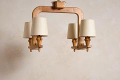 Guillerme et Chambron Guillerme et Chambron Oak Chandelier Pendant - 4349813