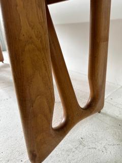 Guillerme et Chambron Guillerme et Chambron Oak Dining Table w Extension Model a LItalienne  - 4641588