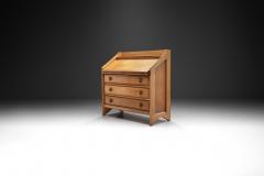 Guillerme et Chambron Guillerme et Chambron Oak Secretaire for Votre Maison France 1960s - 2859104