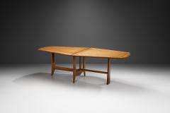 Guillerme et Chambron Guillerme et Chambron Portefeuille Oak Dining Table France ca 1960s - 3657281